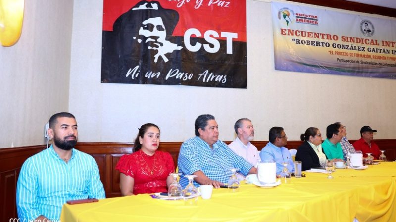 Inversión, empleo y salario temas abordados por sindicalistas en encuentro internacional Managua. Radio La Primerísima